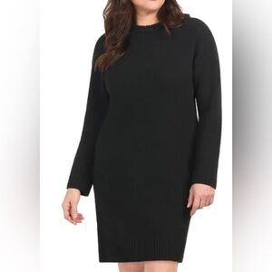 Black Long Sleeve Sweater Dress NWT